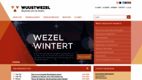 What Wuustwezel.be website looked like in 2020 (4 years ago)