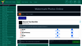 What Watermark-images.com website looked like in 2020 (4 years ago)