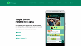 What Whatsapp.co.in website looked like in 2020 (4 years ago)