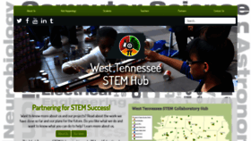What Westtnstem.org website looked like in 2020 (4 years ago)