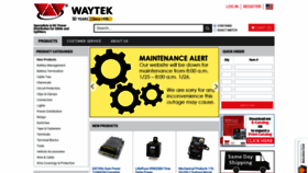 What Waytekwire.com website looked like in 2020 (4 years ago)