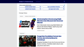 What Websitependidikan.com website looked like in 2020 (4 years ago)