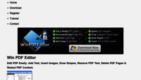 What Winpdfeditor.com website looked like in 2020 (4 years ago)