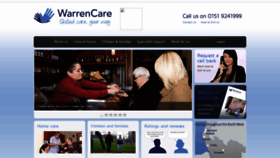 What Warrencare.co.uk website looked like in 2020 (4 years ago)