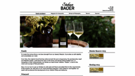 What Weingutbauer.at website looked like in 2020 (4 years ago)