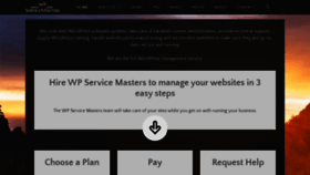 What Wpservicemasters.com website looked like in 2020 (4 years ago)