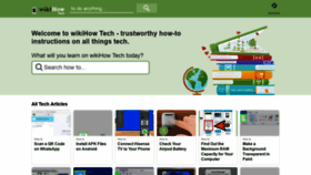 What Wikihow.tech website looked like in 2020 (4 years ago)