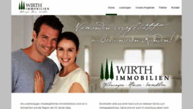 What Wirth-immo.de website looked like in 2020 (4 years ago)
