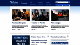 What Webster.ch website looked like in 2020 (4 years ago)