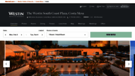 What Westinsouthcoastplaza.com website looked like in 2020 (4 years ago)