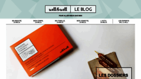 What Wellandwell-leblog.fr website looked like in 2020 (4 years ago)