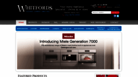 What Whitfordshomeappliances.com.au website looked like in 2020 (4 years ago)