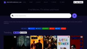 What Watch4freemovies.com website looked like in 2020 (4 years ago)