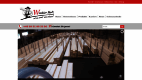 What Winklerholz.de website looked like in 2020 (4 years ago)