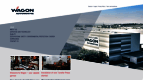 What Wagon-automotive.de website looked like in 2020 (4 years ago)