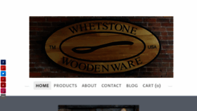 What Whetstonewoodenware.com website looked like in 2020 (4 years ago)