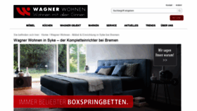 What Wagner-wohnen.de website looked like in 2020 (4 years ago)