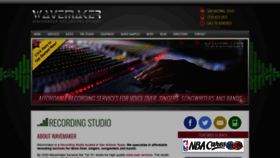 What Wavemakerstudio.com website looked like in 2020 (4 years ago)