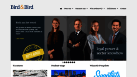 What Werkenbijbirdenbird.nl website looked like in 2020 (4 years ago)