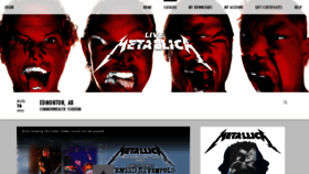 What Webcast.livemetallica.com website looked like in 2020 (4 years ago)