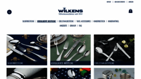 What Wilkens-shop24.de website looked like in 2020 (4 years ago)