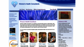 What Womenshealthconsultantsmn.com website looked like in 2020 (4 years ago)