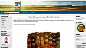 What Werder-frucht-shop.com website looked like in 2020 (4 years ago)