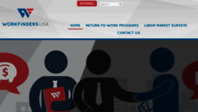 What Workfindersusa.com website looked like in 2020 (4 years ago)