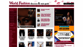 What World-fashion.info website looked like in 2020 (4 years ago)