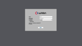 What Wialon.su website looked like in 2020 (4 years ago)