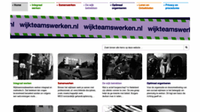 What Wijkteamswerken.nl website looked like in 2020 (4 years ago)