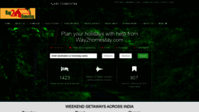 What Way2homestay.com website looked like in 2020 (4 years ago)