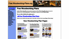 What Woodworking-plans.org website looked like in 2020 (4 years ago)