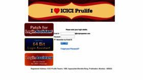 What Webmail.iciciprupartner.com website looked like in 2020 (4 years ago)