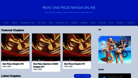 What Ww7.readonepiece.com website looked like in 2020 (6 years ago)