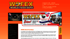 What Wofex.com website looked like in 2020 (4 years ago)