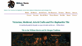 What Williammorristile.com website looked like in 2020 (4 years ago)