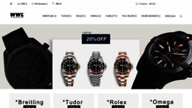 What Wristwatchline.co website looked like in 2020 (4 years ago)