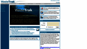 What Wastetrak.com website looked like in 2020 (4 years ago)