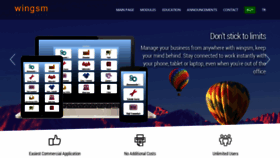What Wingsmonline.com website looked like in 2020 (4 years ago)