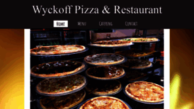 What Wyckoffpizza.com website looked like in 2020 (4 years ago)