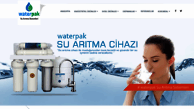 What Waterpak.com.tr website looked like in 2020 (4 years ago)