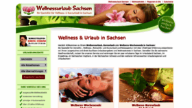 What Wellnessurlaub-sachsen.de website looked like in 2020 (4 years ago)