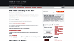 What Websellerscircle.com website looked like in 2020 (4 years ago)