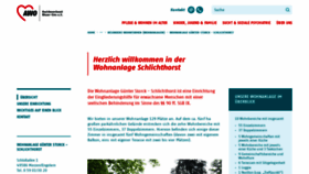 What Wohnanlage-schlichthorst.de website looked like in 2020 (4 years ago)