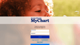 What Wheatonmychart.org website looked like in 2020 (4 years ago)