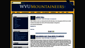 What Wvumountaineers.net website looked like in 2020 (4 years ago)