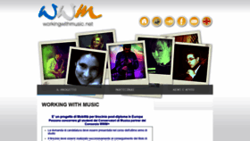 What Workingwithmusic.net website looked like in 2020 (4 years ago)