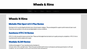 What Wheels-and-rims.com website looked like in 2020 (4 years ago)
