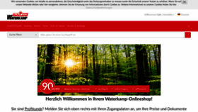 What Waterkamp-online.de website looked like in 2020 (4 years ago)